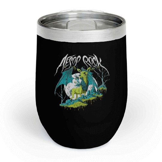 Aesop Rock Merch Deer Men Women Kid Youth Chill Wine Tumblers