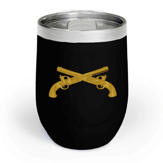 Army Military Police Corps Branch wo Txt Chill Wine Tumblers