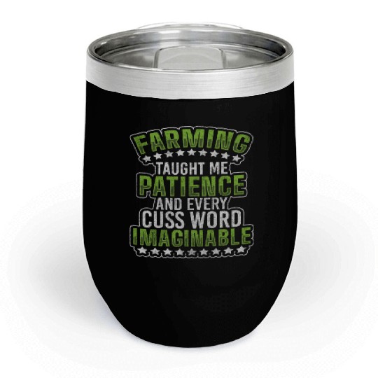 Agriculture Nature Pigs Rural Youth Chill Wine Tumblers