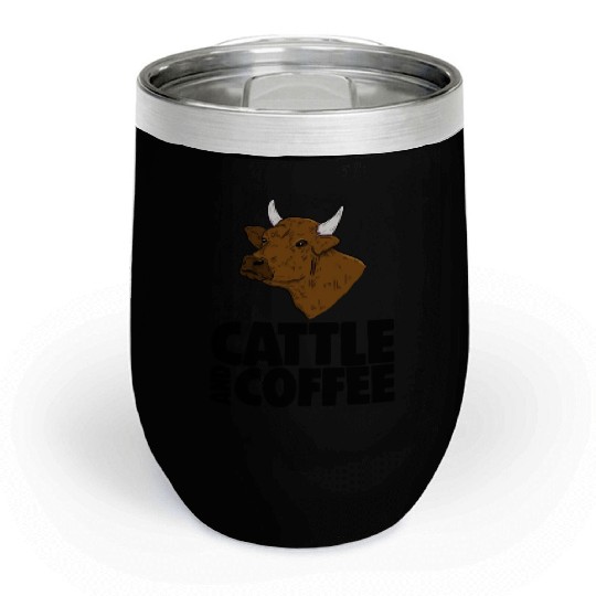 Cattle And Coffee Chill Wine Tumblers