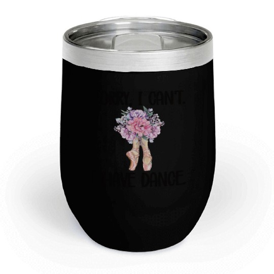 Proud Ballerina Ballet Dancer Gifts Ballet Dance Chill Wine Tumblers