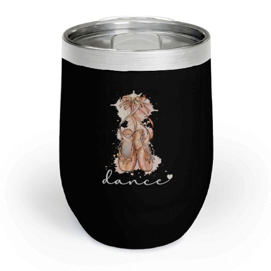 Proud Ballet Dancing Ballerina Gifts Ballet Dancer Chill Wine Tumblers