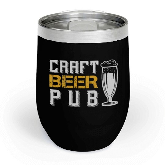 CRAFT BEER PUB Chill Wine Tumblers