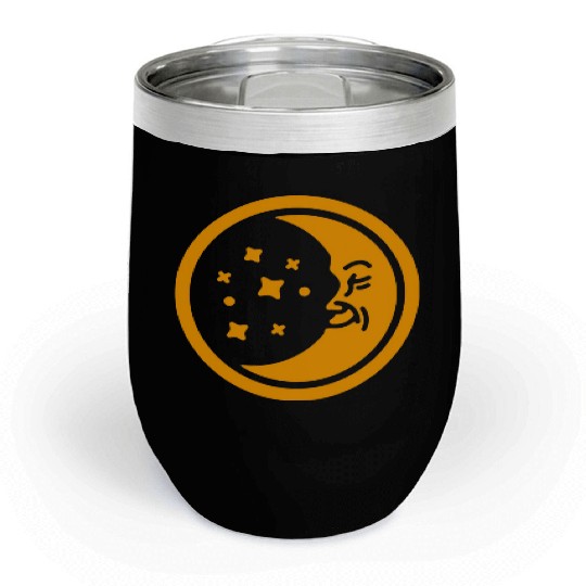 Happy Moon Chill Wine Tumblers