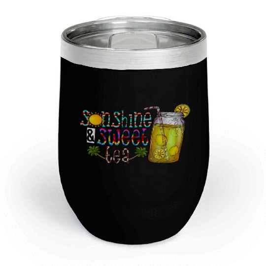 Sunshine Sweet Tea Chill Wine Tumblers