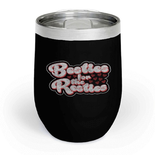 Friends Love Sister Trust Chill Wine Tumblers