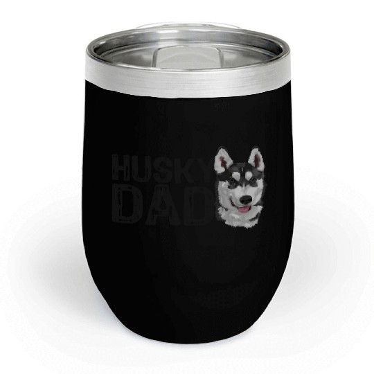 HUSKY DAD Chill Wine Tumblers
