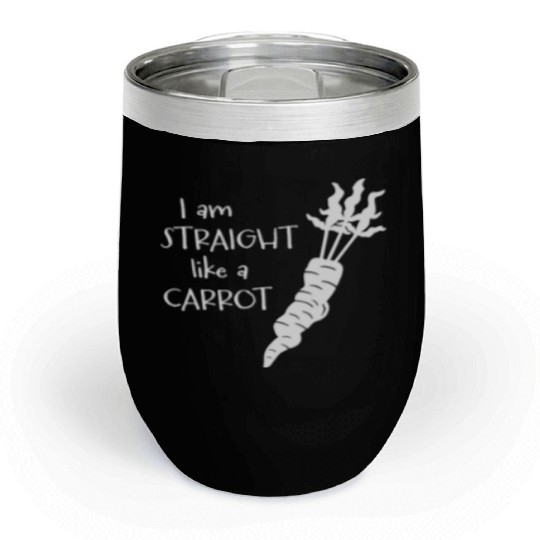 straight like a carrot - white uni I Chill Wine Tumblers