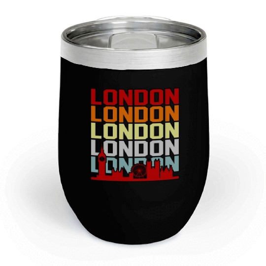 London Funny Gift Idea Chill Wine Tumblers