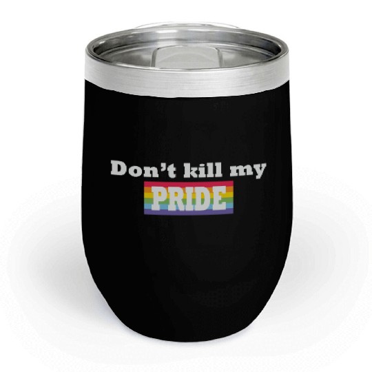 LBGT Flag Gay Pride Human Chill Wine Tumblers