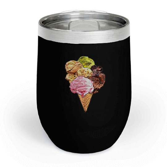 ice cream Chill Wine Tumblers