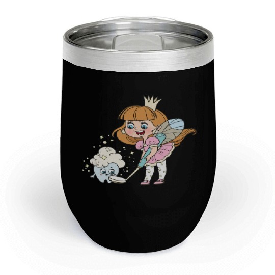 Tooth Fairy Chill Wine Tumblers