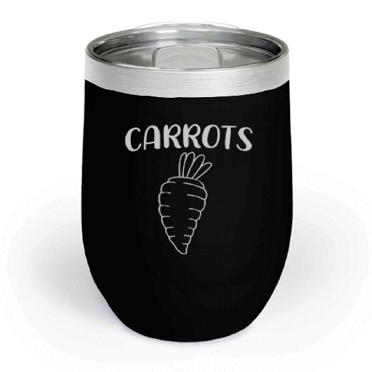 Root Vegetable Crop Carrot Chill Wine Tumblers