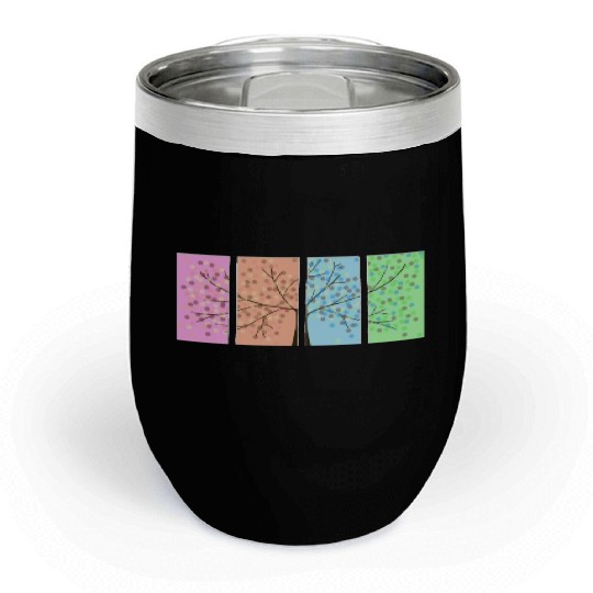 Four Seasons Chill Wine Tumblers