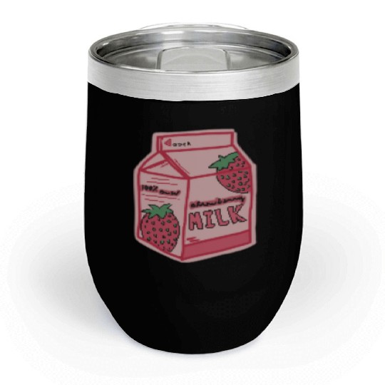 Strawberry Chill Wine Tumblers