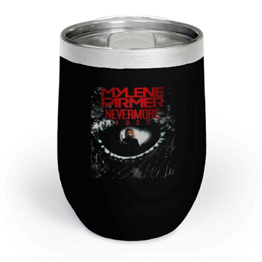 mylene farmer nevermore Mylene Farmer Chill Wine Tumblers