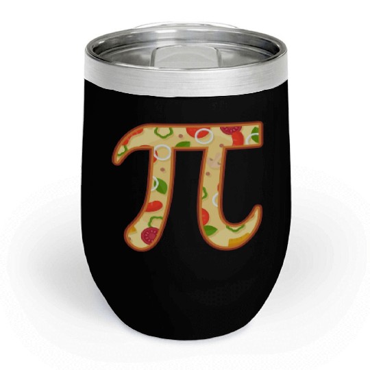 Pizza Pi Day Pizza Eater Italian Mathematician Chill Wine Tumblers