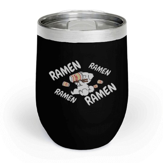 Maltese Instant Ramen Noodles Chill Wine Tumblers