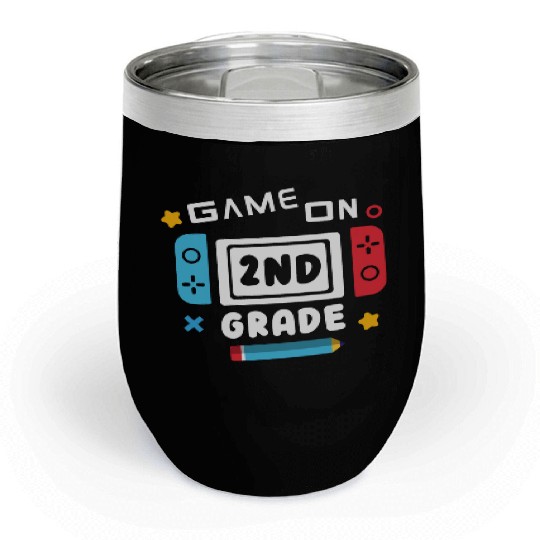 Video Game for 2nd Grade Kids Chill Wine Tumblers