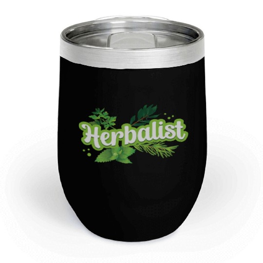 Herbalist Herbs Herb Gardening Herbalism Chill Wine Tumblers
