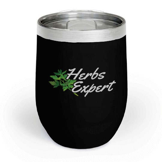 Herbs Expert Herbalism Herb Herbalist Gardening Chill Wine Tumblers