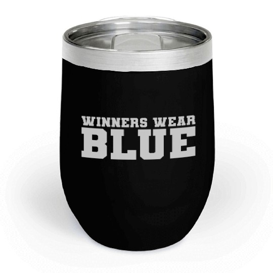 High School Musical EJ Winners Wear Blue Tank Chill Wine Tumblers