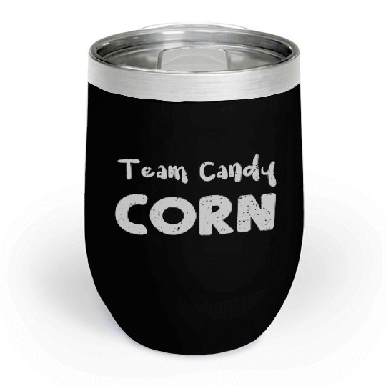 Team Candy Corn - Halloween Chill Wine Tumblers