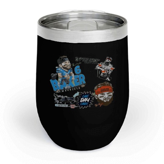 baker mayfield Chill Wine Tumblers