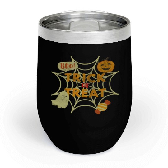 Trick or Treat Chill Wine Tumblers