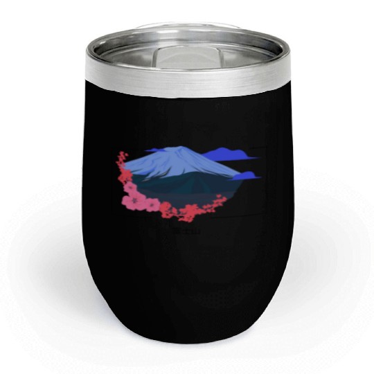 Mount Fuji Chill Wine Tumblers
