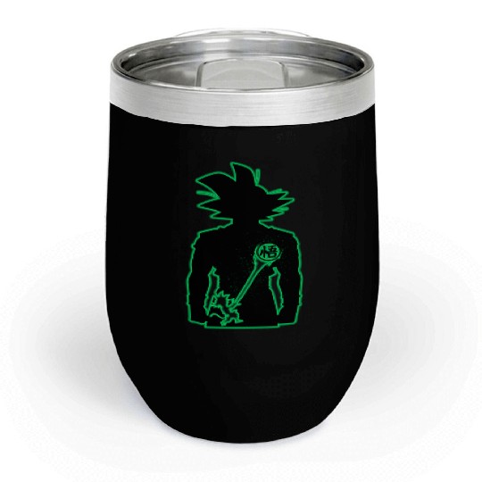 DBZ Son Goku Chill Wine Tumblers