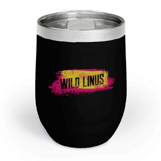 Wild Linus Streetwear Logo Chill Wine Tumblers