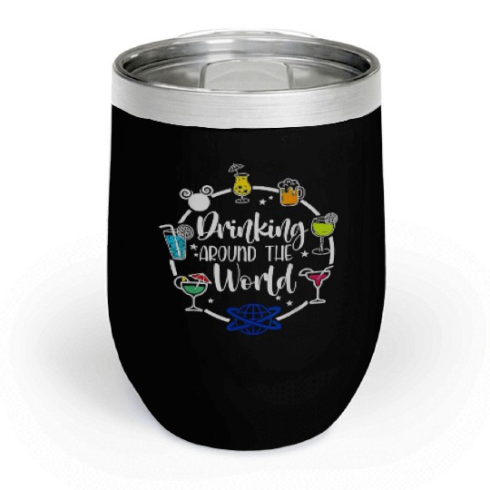 Drinking Around The World Chill Wine Tumblers