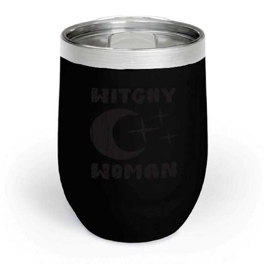 Witchy Woman - magic halloween Chill Wine Tumblers