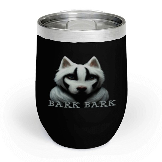 husky-wolfie Chill Wine Tumblers