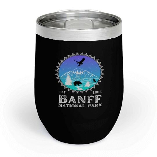 Banff National Park Chill Wine Tumblers
