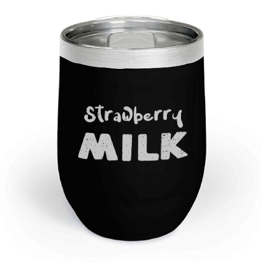 Strawberry Milk - Cow Chill Wine Tumblers