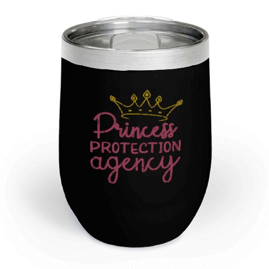 Princess Protection Agency - princess Chill Wine Tumblers