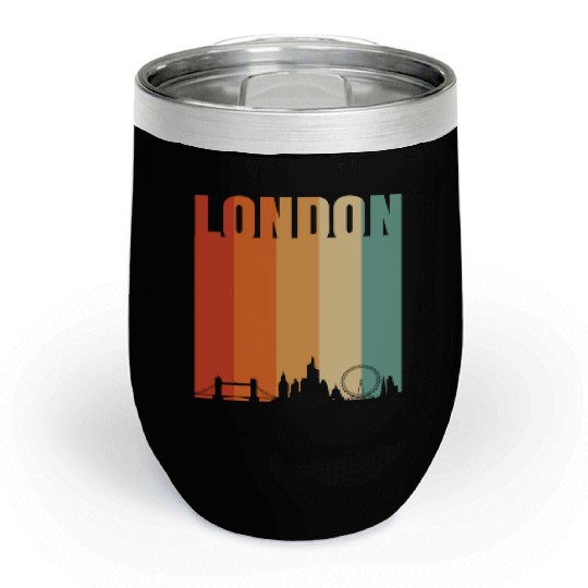 I Love London Gift Idea Chill Wine Tumblers