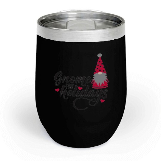 Christmas Funny Gnomes Chill Wine Tumblers