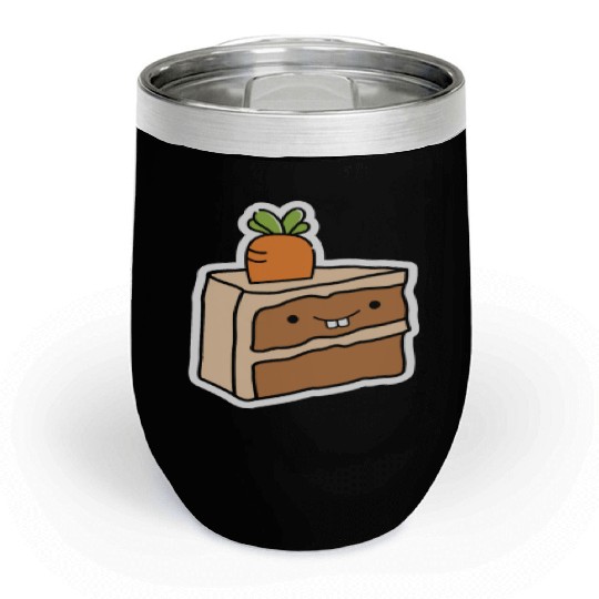 Carrot Cake Sweet Carrot Cake Chill Wine Tumblers