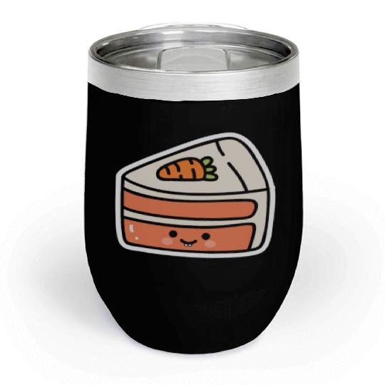 Carrot Cake Sweet Carrot Cake Chill Wine Tumblers