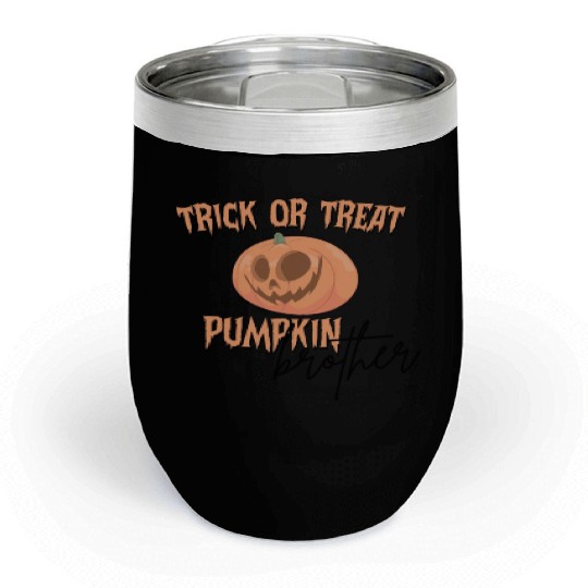 trick or treat brother Chill Wine Tumblers