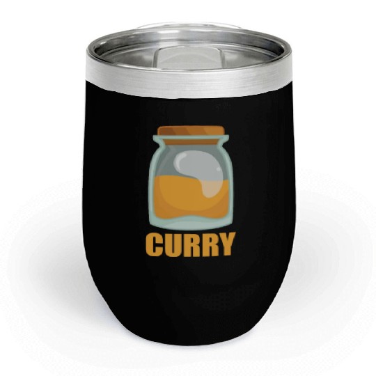 Curry Spice Flavor Food Cooking Chill Wine Tumblers
