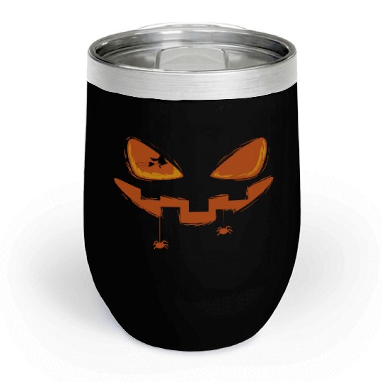 SWEET HALLOWEEN 3 Chill Wine Tumblers
