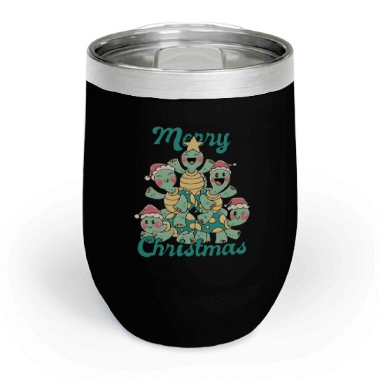 Cute Koala Gingerbread Cookies For Christmas X-mas Chill Wine Tumblers