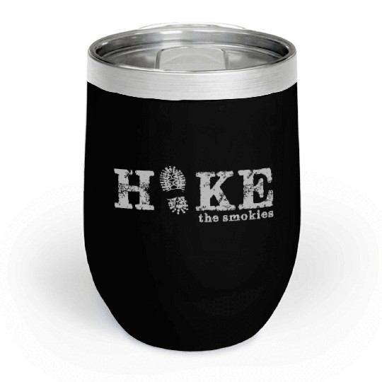 Hike The Great Smoky Mountains Chill Wine Tumblers
