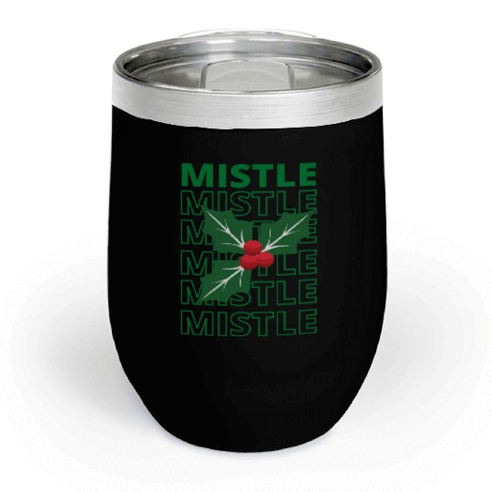 New Mistletoe Classic Chill Wine Tumblers