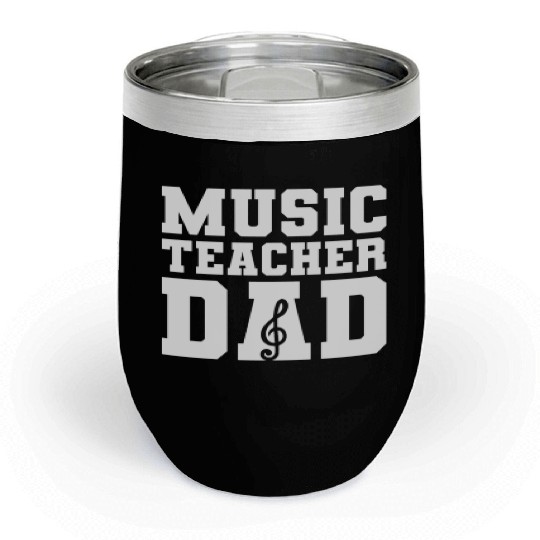 Music Teacher Chill Wine Tumblers