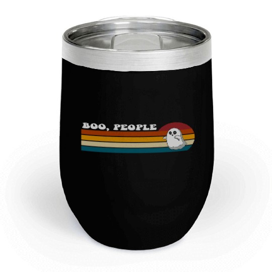 Boo Ew People Vintage Colors Chill Wine Tumblers